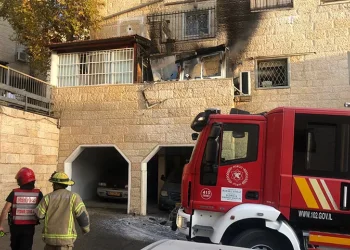 ירושלים: שריפה פרצה בבית כנסת בשכונת רמות - סידורים נשרפו