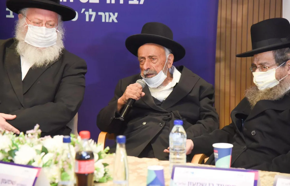 הגר"ש בעדני במתקפה נגד מתנגדי החיסונים: "משוגע הורג את אשתו"