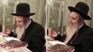 תיעוד מהשבע ברכות לנכדו של הרב ארוש שליט"א