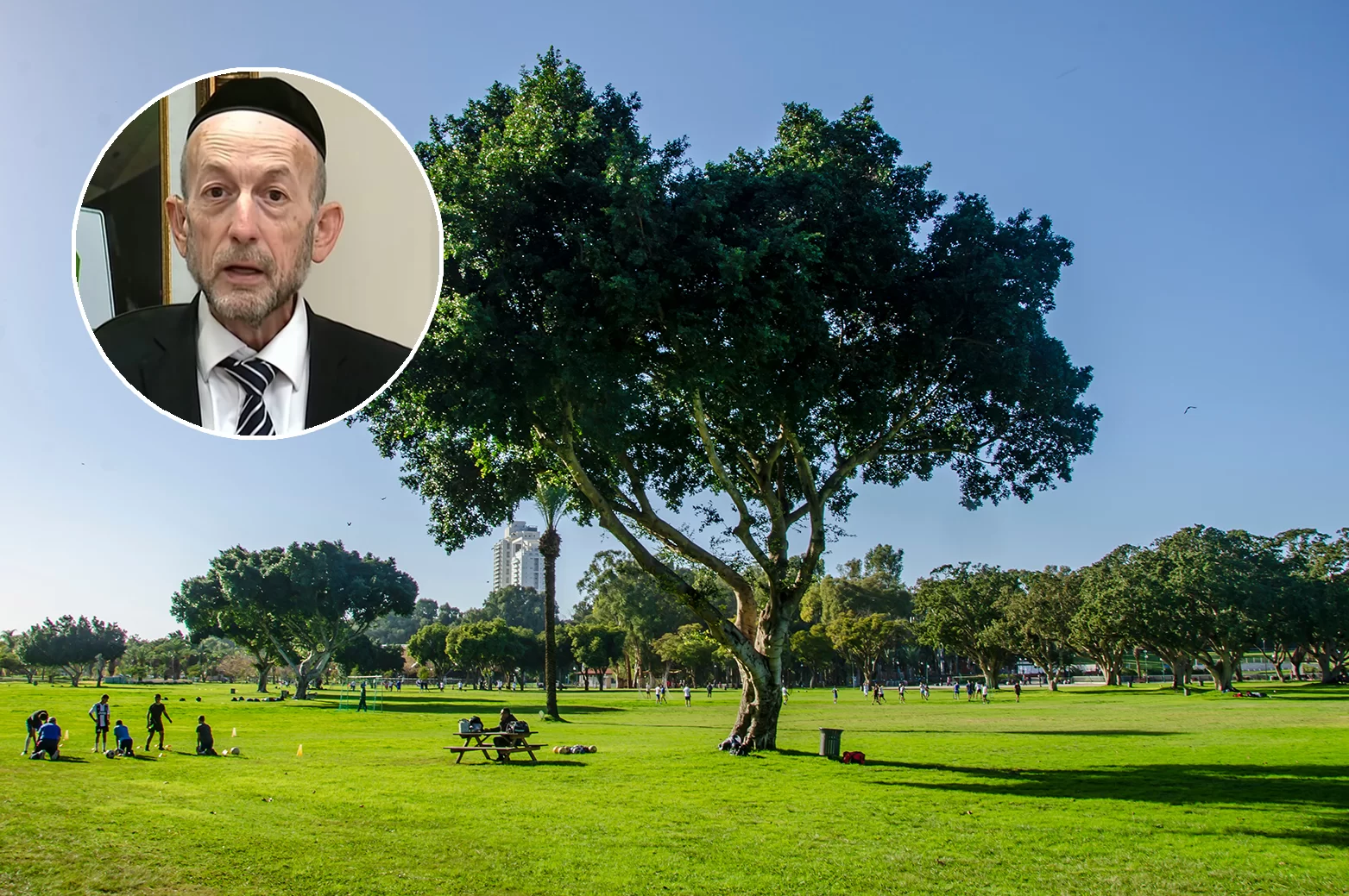 ח"כ הרב מקלב הפתיע את תושבי רמת גן