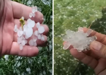 סימן משמיים? מחזה מפעים: ברד בצורת נגיף הקורונה