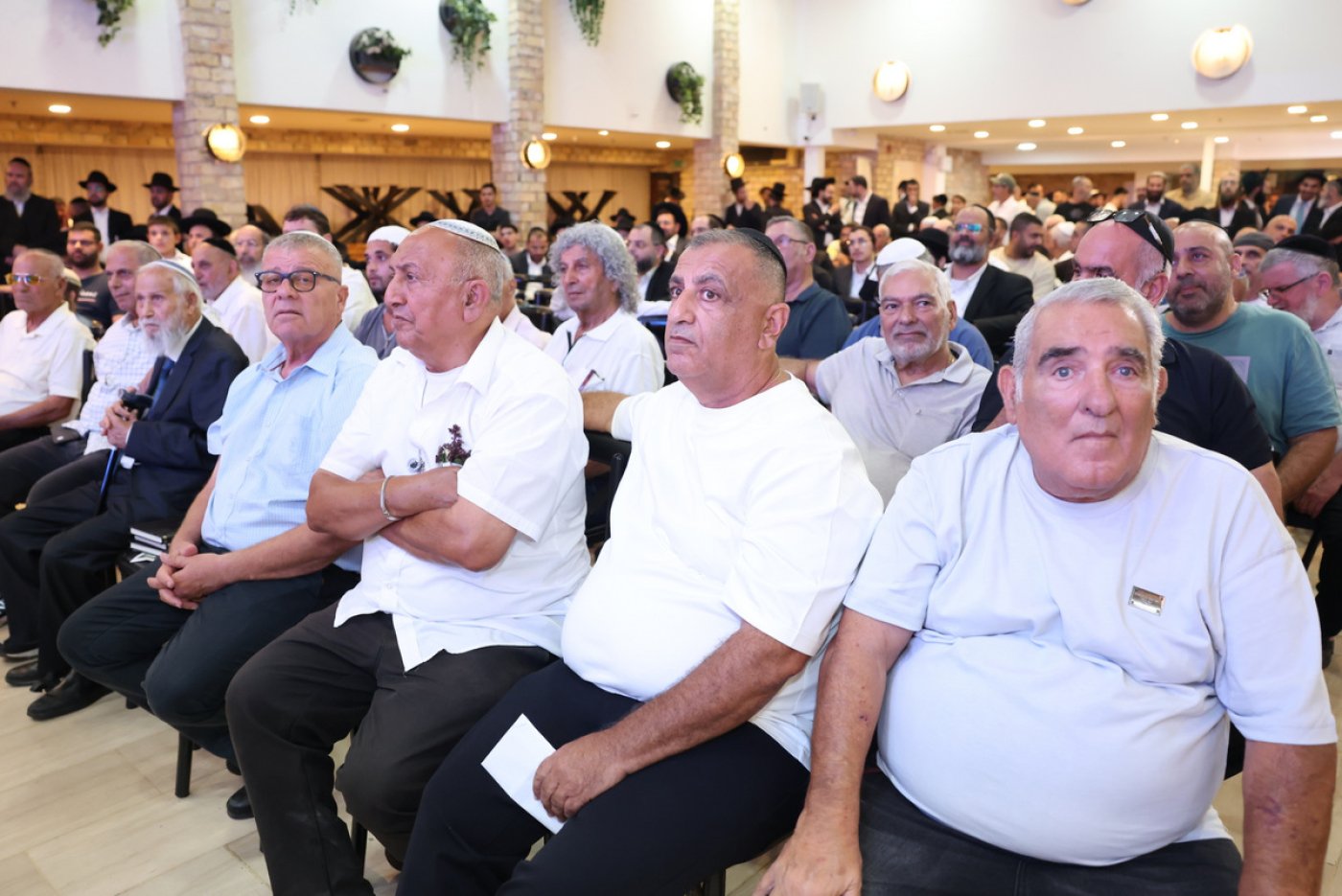 הרב ארז אלחרר הוכתר לרבה הראשי של הוד השרון במעמד הרבנים הראשיים לישראל (צילום: יעקב כהן)