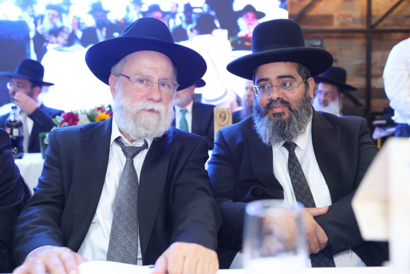 הרב ארז אלחרר הוכתר לרבה הראשי של הוד השרון במעמד הרבנים הראשיים לישראל (צילום: יעקב כהן)