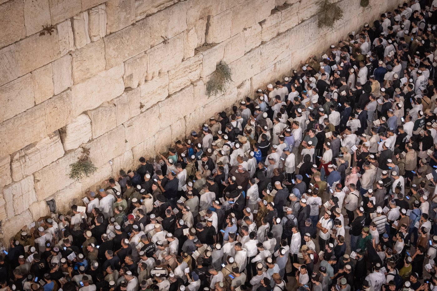 צפו בגלריה: סליחות ראשונות בכותל