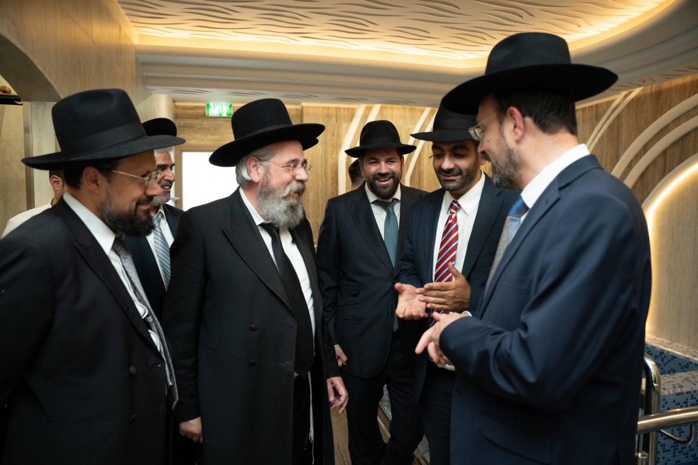 חנוכת מקווה טהרה בקריית יערים (צילום: יעקב כהן)