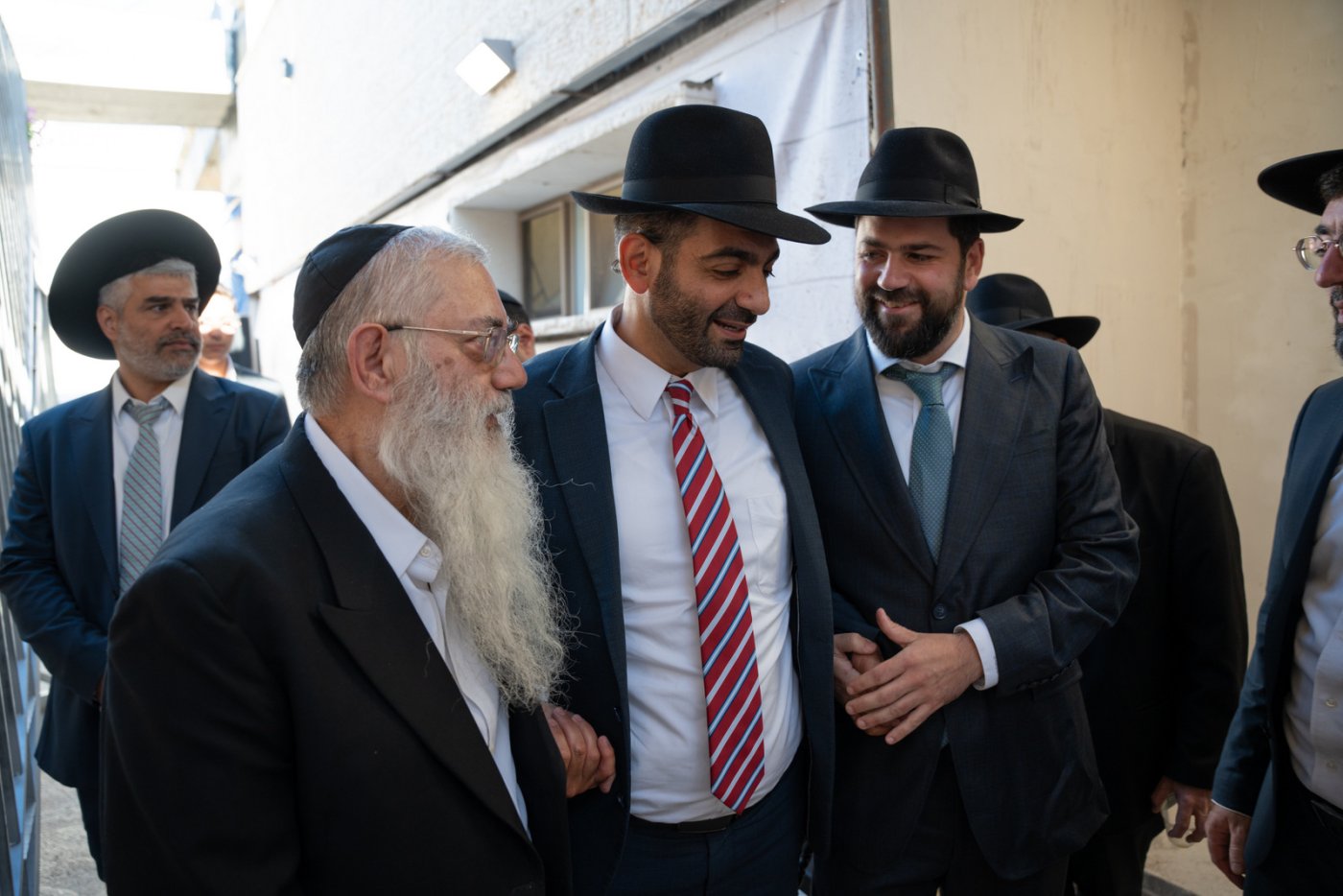 חנוכת מקווה טהרה בקריית יערים (צילום: יעקב כהן)