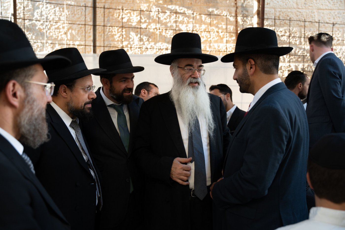 חנוכת מקווה טהרה בקריית יערים (צילום: יעקב כהן)
