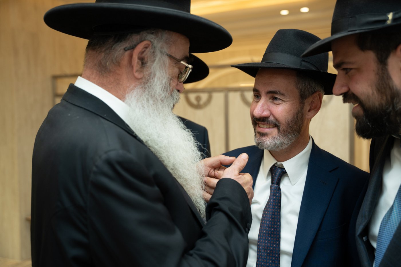 חנוכת מקווה טהרה בקריית יערים (צילום: יעקב כהן)