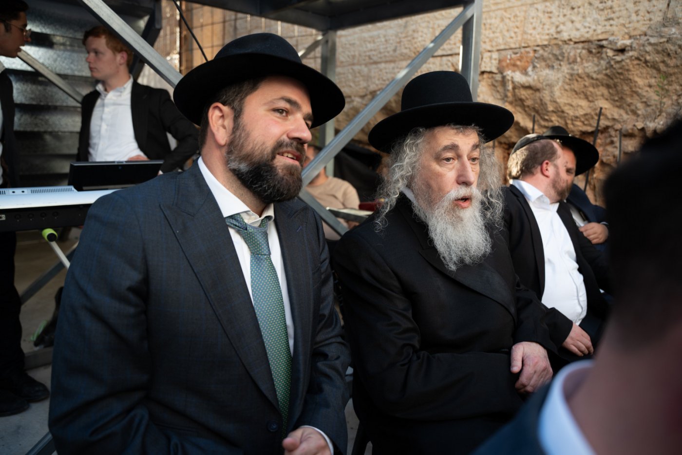 חנוכת מקווה טהרה בקריית יערים (צילום: יעקב כהן)