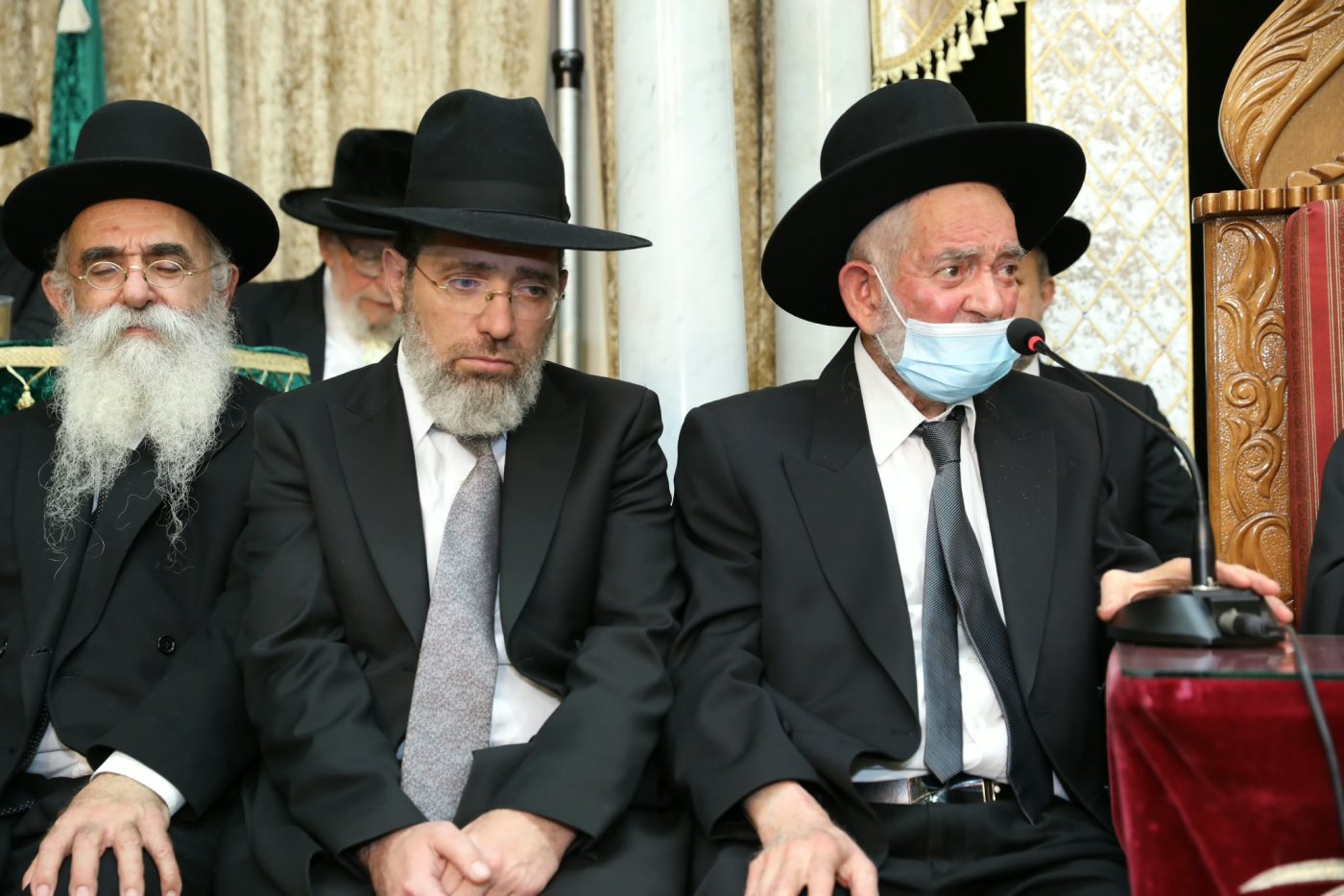 המונים בהקבלת פני רבו לראשון לציון מרן הרב יצחק יוסף שליט"א