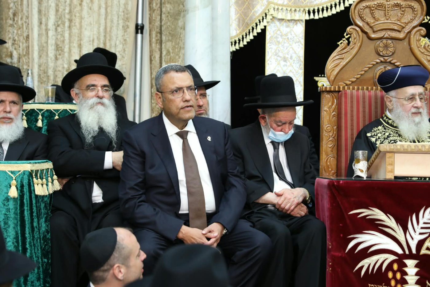 המונים בהקבלת פני רבו לראשון לציון מרן הרב יצחק יוסף שליט"א