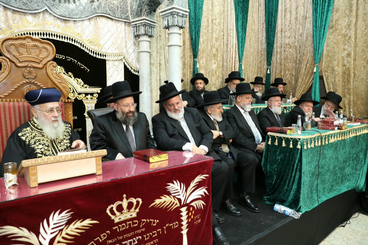 המונים בהקבלת פני רבו לראשון לציון מרן הרב יצחק יוסף שליט"א