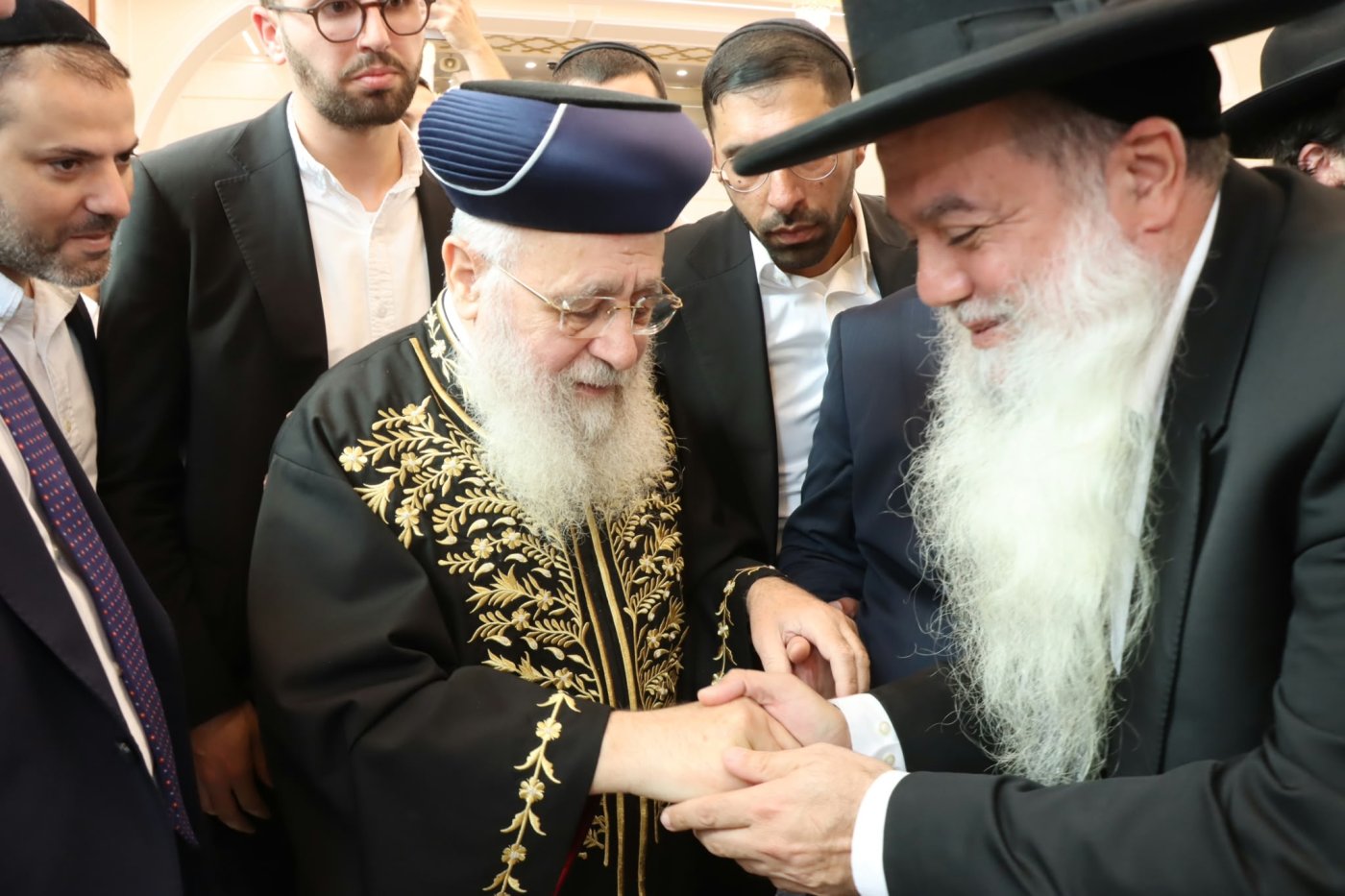 המעמד המיוחד ב"יביע אומר" (צילום: נתנאל לווינשטיין)