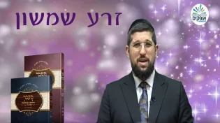 הרב אליהו עמר - זרע שמשון - פרשת ויצא 