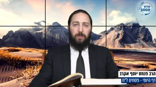 דף יומי: הדף היומי היום לצפיה - פסחים ל"ח| הרב פנחס יוסף אקרב