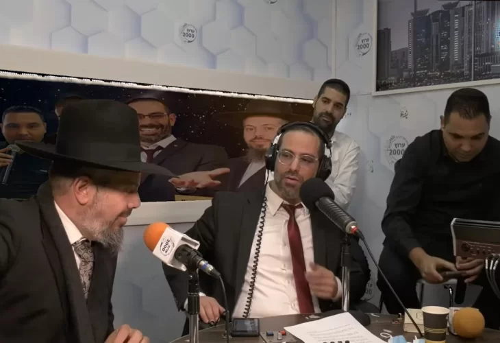 מוצש 2000 בהגשת d.j יצחק קינן מארח את הרב מרדכי עזרן 