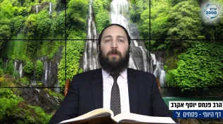 דף יומי: הדף היומי היום לצפיה - פסחים צ' | הרב פנחס יוסף אקרב
