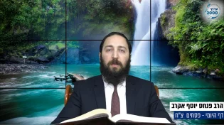 דף יומי: הדף היומי היום לצפיה - פסחים צ"ח | הרב פנחס יוסף אקרב