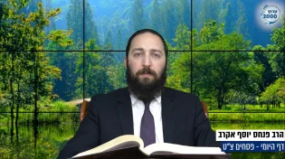 דף יומי: הדף היומי היום לצפיה - פסחים צ"ט | הרב פנחס יוסף אקרב