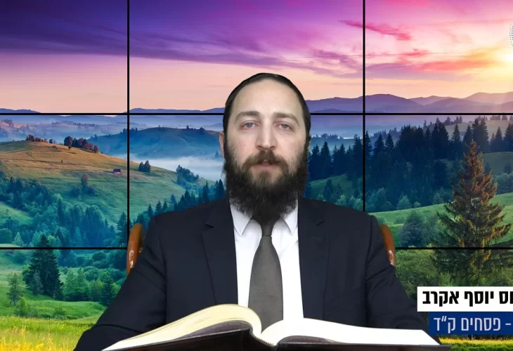 דף יומי: הדף היומי היום לצפיה - פסחים ק"ד | הרב פנחס יוסף אקרב