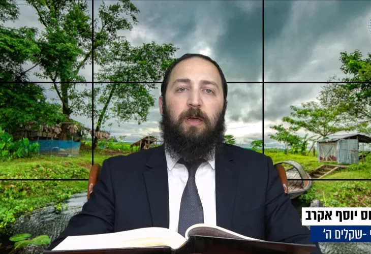 דף יומי: הדף היומי היום לצפיה - שקלים ה' | הרב פנחס יוסף אקרב
