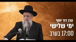 מה הסכנות שחזה רבי יוסף חיים זוננפלד זצ"ל