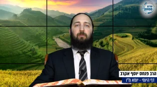 דף יומי: הדף היומי היום לצפיה - יומא מ"ו |הרב פנחס יוסף אקרב