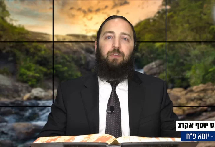 דף יומי: הדף היומי היום לצפיה - יומא פ"ח |הרב פנחס יוסף אקרב