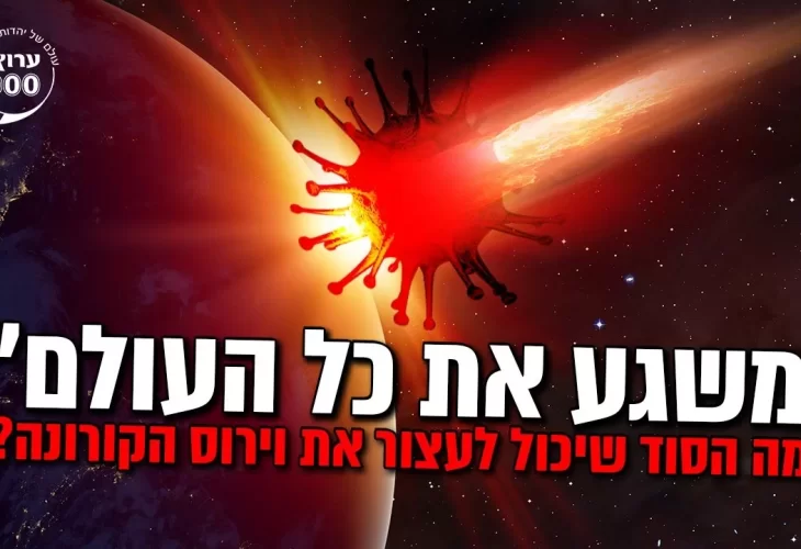 משגע את כל העולם מה הסוד שיכול לעצור את וירוס הקורונה! 