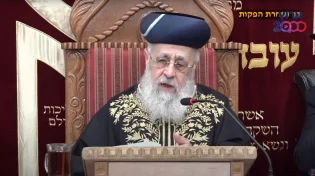 מרן הראש"ל הרב יצחק יוסף שליט"א &bull; פרשת שמות תשפ"ב