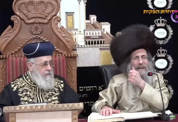 הראשל"צ הגאון הרב יצחק יוסף נגד הרב דרוקמן: &ldquo;הוא כמו מרן?