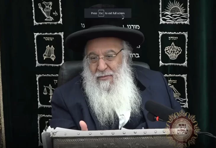  הרב בניהו שמואלי - פרשת כי-תבוא תשע"ט  