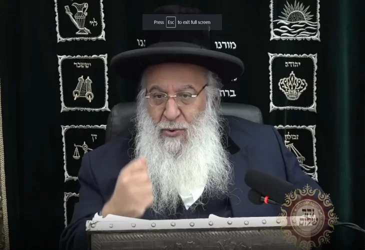  הרב בניהו שמואלי - בראשית התש"פ  