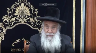 הרב בניהו שמואלי - פרשת בראשית התש"פ
