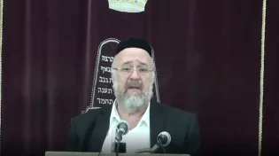 הרב ברוך רוזנבלום - פרשת אמור תשע"ט