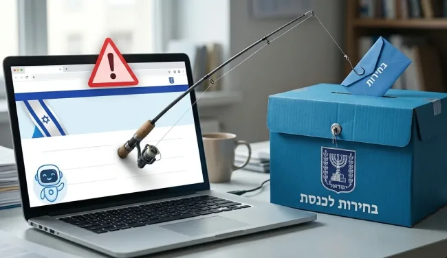 יותר מ־1,200 אתרי בחירות חדשים: אחד מכל 47 חשוד כזדוני