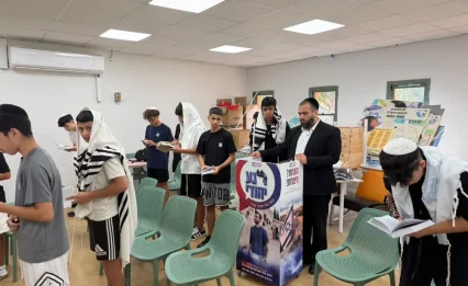 30 תלמידים בבית ספר חילוני ביקשו דבר אחד, וזה קרה