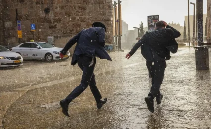 גשם, רוחות וסופות רעמים: כך תראה השבת שלנו