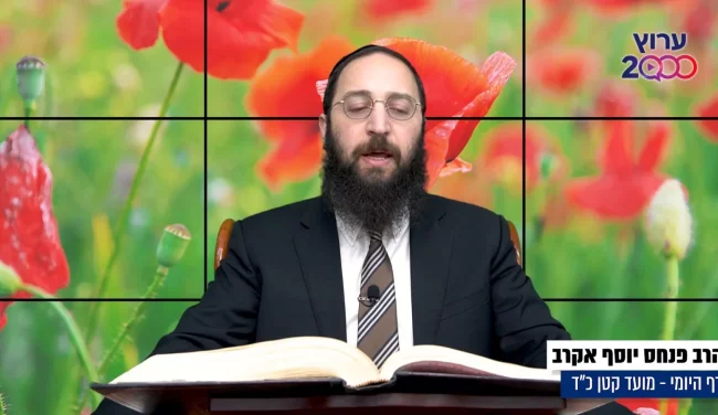 דף יומי: הדף היומי לצפייה - מועד קטן כ"ד - ד' אדר א'