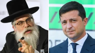 "התקשר אליי": השיחה המפתיעה של נשיא אוקראינה לרב הראשי בלייך
