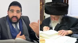 תיעוד נדיר של הרב חיים קנייבסקי זצ"ל רואה כמו בצילום רנטגן