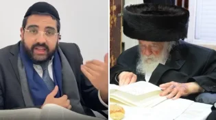 תיעוד נדיר של הרב חיים קנייבסקי זצ"ל רואה כמו בצילום רנטגן