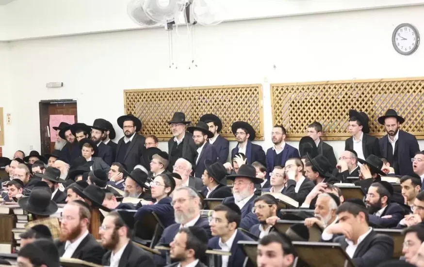 מעורר השתאות: עצרת מספד לגר"ח קנייבסקי