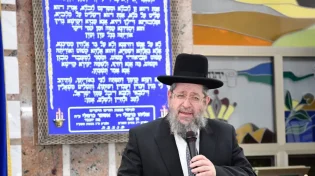רבי יצחק דיין בשבת שירה: "זה מה ששמעתי ממרן"
