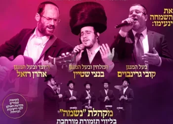 שמחת החג המרכזית: מיטב הזמרים היום ב-20:00 | שידור חי