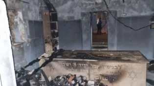 הקברים של בניה עולים באש: קבר בנימין הוצת במהלך השבת