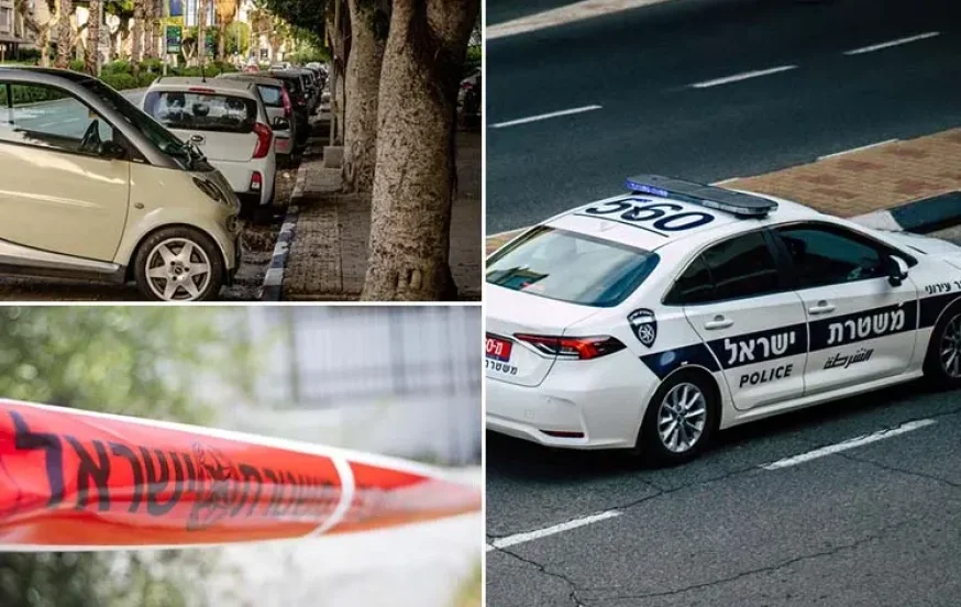 בלב רמת גן: ראש חזיר נמצא על גג של רכב בלב רמת גן: ראש חזיר נמצא על גג של רכב