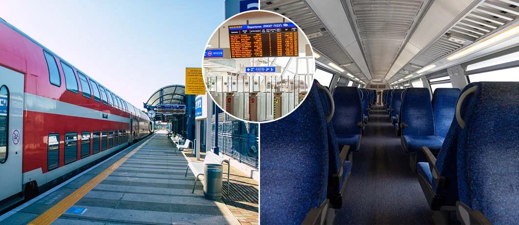 מאתמול לשבוע שלם: השביתה של רכבת ישראל בערים המרכזיות 