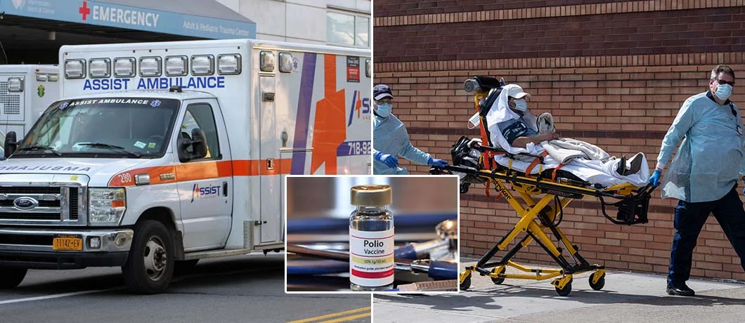 לראשונה מאז 2013: חולה פוליו לא מחוסן התגלה בניו יורק לראשונה מאז 2013: חולה פוליו לא מחוסן התגלה בניו יורק