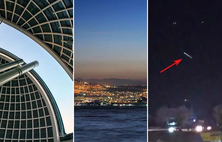 תעלומה: שרשרת אורות מוזרה נצפתה בשמיי צפון הארץ